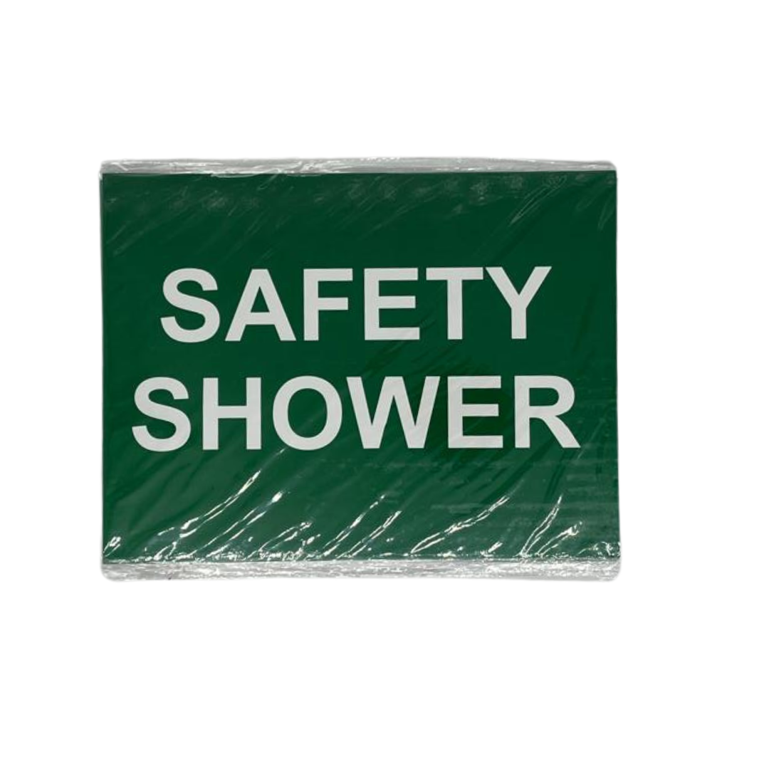 SAFETY SHOWER - Alert Sign H225mm x W300mm — Shield Right
