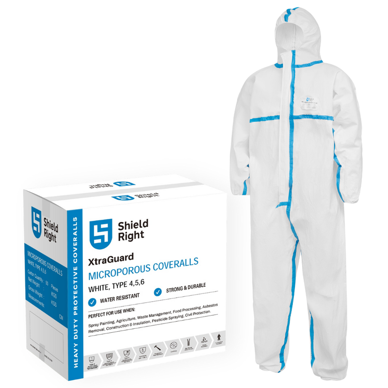 Microporous Max Coveralls - Type 4/5/6