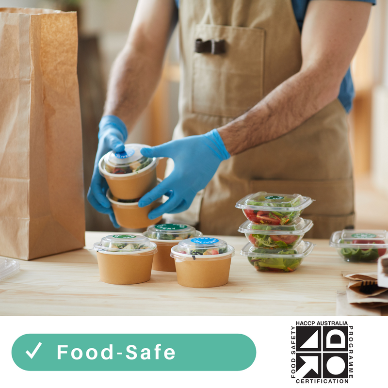 HandiCare Biodegradable Blue Nitrile Examination Gloves – 200 Pack