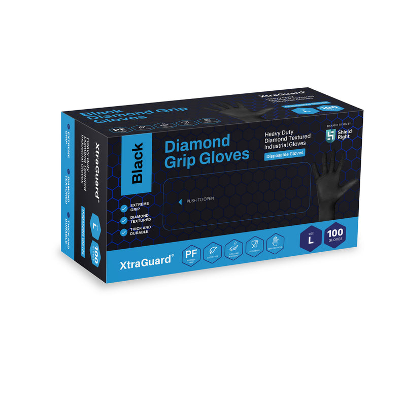 Xtraguard Black Diamond Grip Gloves