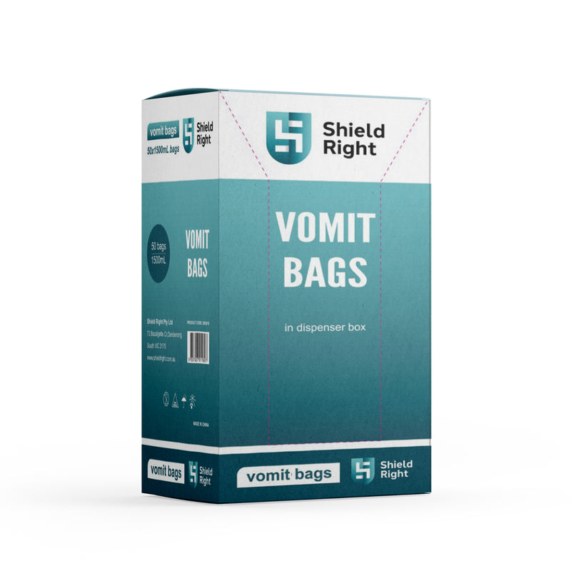 Vomit bags 1500ml,Strong leak-proof design, 50 Pack