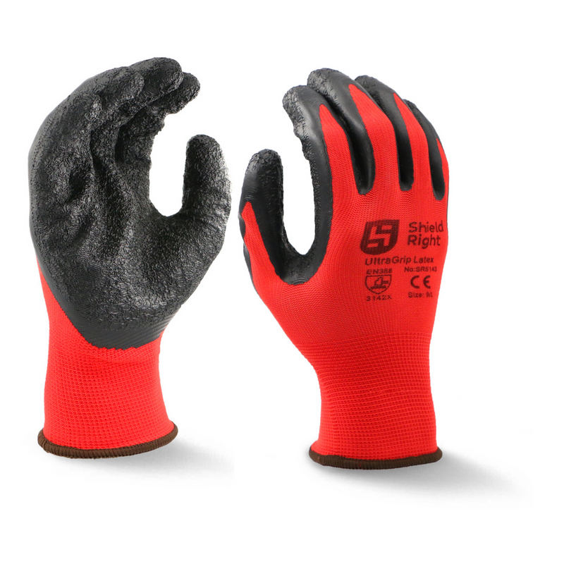 UltraGrip Latex Work Gloves