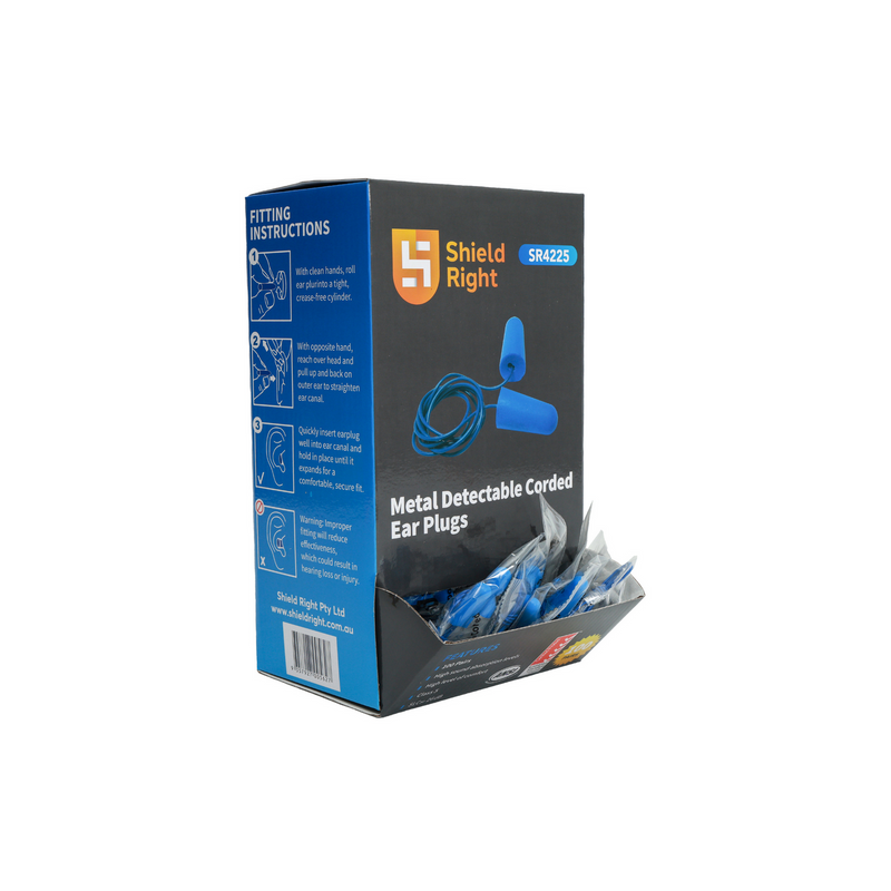 Shield Right Metal Detectable Earplugs