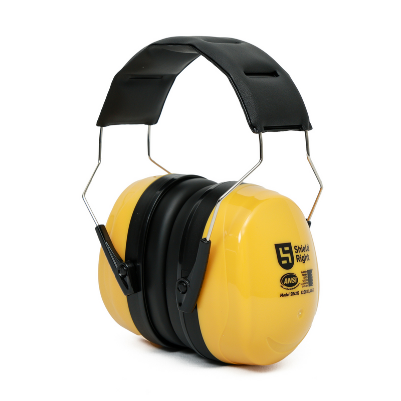 Shield Right Yellow Earmuffs